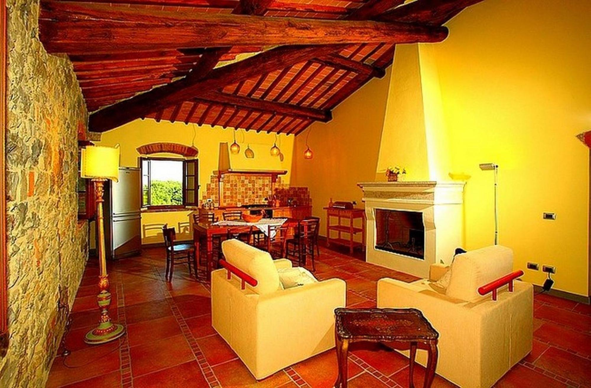 Podere Lucignano Secondo Agriturismo Gaiole in Chianti Kamer foto